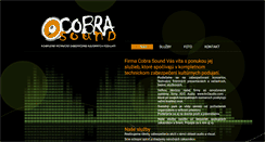 Desktop Screenshot of cobrasound.sk
